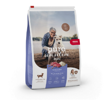 Hrana Uscata Caini MERA Pure Sensitive Adult Mini Miel si Orez 4kg