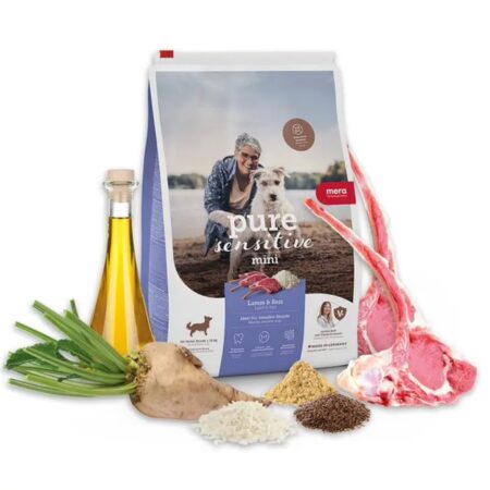 MERA pure sensitive Mini ADULT Miel si Orez 4 Kg