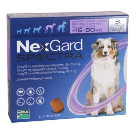 NexGard Spectra L (15 - 30 kg), 1 comprimate