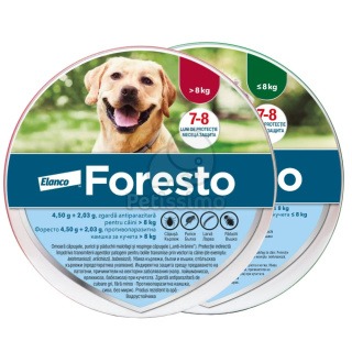 Zgarda Foresto antiparazitara 70 cm