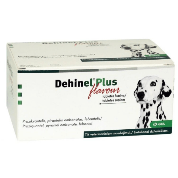 Dehinel Plus Flavour, 1 comprimat